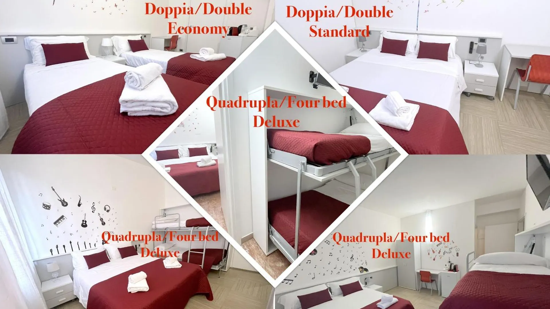La Lirica Rooms location